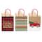 Large Cozy Christmas Vertical Gift Bags, 3ct.